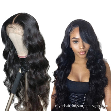 8 22  28 Inch 150% Glueless Reliable  Indian Remy Human Hair Body Wave Lace Front Wig  With Baby Hair